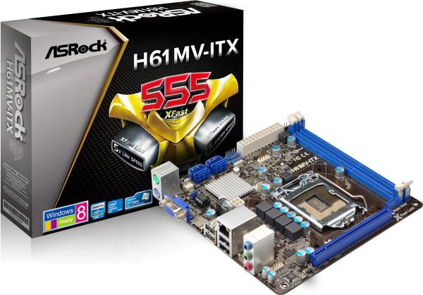 Asrock h61mv itx обзор