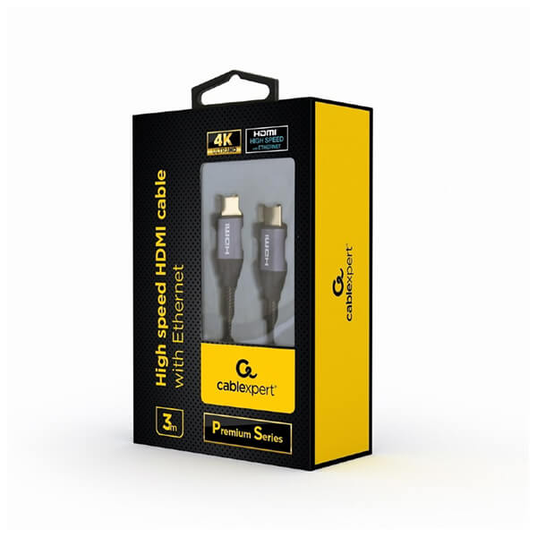 Cablexpert Ccbp Hdmi 3m High Speed Hdmi Cable With Ethernet Premium Series 3 M Καλωδιο ηχου