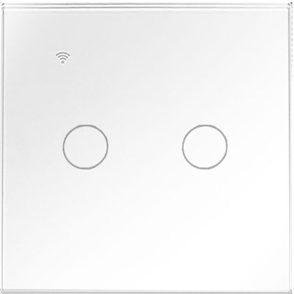 Crazy Sundays | COOLSEER WIFI LIGHT WALL TOUCH SWITCH ΜΟΝΟΣ ΛΕΥΚΟΣ L / N+L