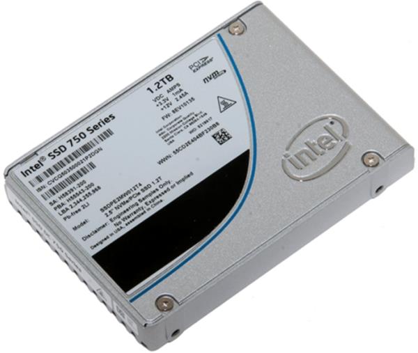 SSD Intel 750 Series Ssdpe2mw012t401 1.2tb 2.5'' Pcie 3.0 ...