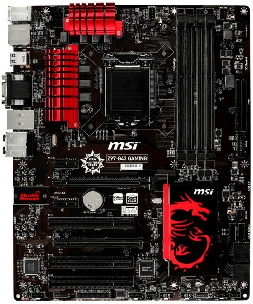 Msi z97 g43 gaming совместимость