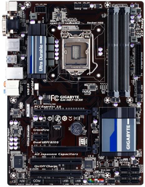 Gigabyte ga h87 d3h разгон