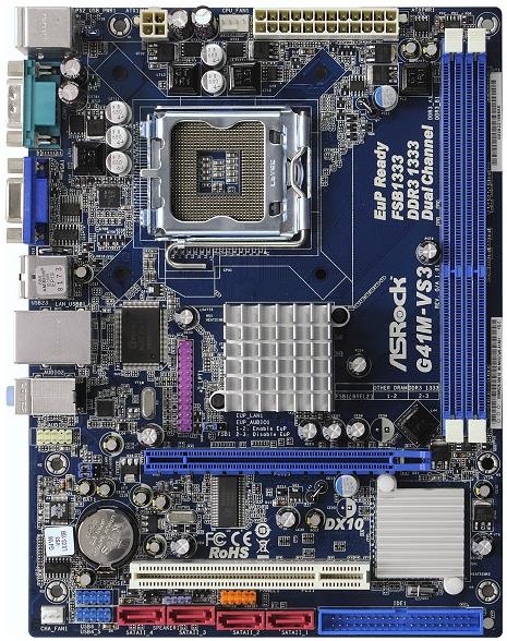 Asrock g41m vs3 настройка биоса