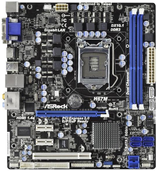 Asrock h67m разгон процессора