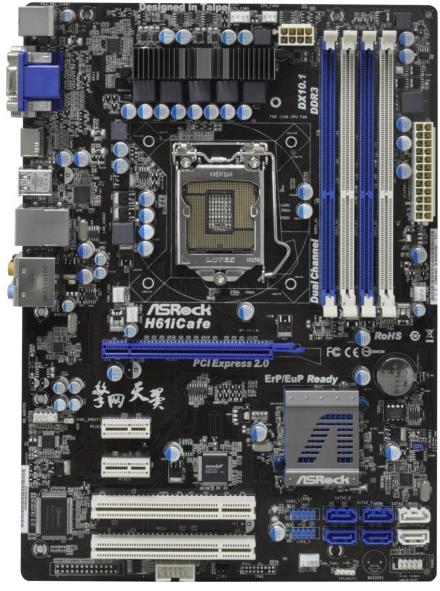 Asrock h61icafe какие процессоры поддерживает