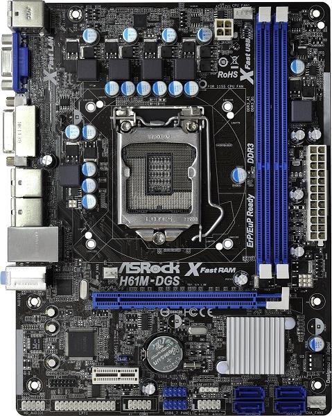 Asrock h61m gs какие процессоры поддерживает