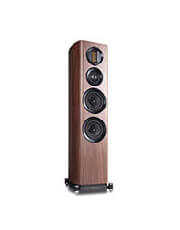 wharfedale evo 43 walnut ixeia zeygos photo