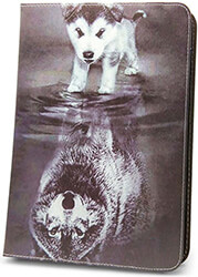 universal case little wolf for tablet 9 10 photo