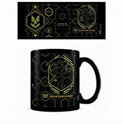 pyramid halo infinite master chief tech black mug 310ml mgb26002c photo