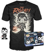 funko funko pop tee adult star wars the ronin vinyl figure and t shirt s photo