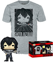 funko pop tee adult my hero academia shota aizawa vinyl figure and t shirt l photo