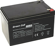 green cell rechargeable battery agm 12v 14ah photo