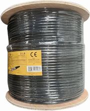 cat6 utp lan outdoor cable solid 305 m black photo