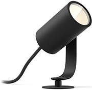 philips hue lily led 1lmp spot extension black photo