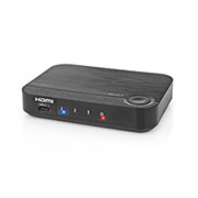 nedis vcon6420at hdmi converter 1x usb c 2x hdmi input 1x hdmi output 18gbps anthracite photo