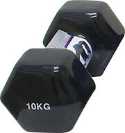 amila vinyl dumbbell 10kg 44124 photo