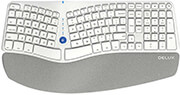 delux gm901d wireless ergonomic keyboard bt 24g white photo