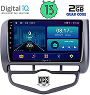 digital iq bxb 1210 gps clima 9 multimedia tablet oem honda jazz mod 2002 2008 photo