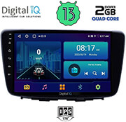 digital iq bxb 1672 gps 9 multimedia tablet oem suzuki baleno mod 2016gt photo