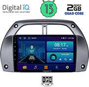 digital iq bxb 1730 gps 9 multimedia tablet oem toyota rav 4 mod 2000 2006 photo