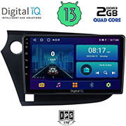 digital iq bxb 1205 gps 9 multimedia tablet oem honda insight mod 2009 2014 photo