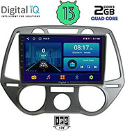 digital iq bxb 1228 gps a c 9 multimedia tablet oem hyundai i20 mod 2008 2012 photo