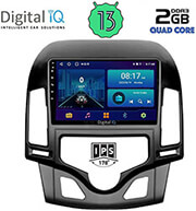 digital iq bxb 1231 gps clima 9 multimedia tablet oem hyundai i30 mod 2007 2012 photo