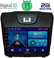 digital iq bxb 1255 gps 9 multimedia tablet oem isuzu dmax mod 2012 2020 photo