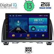 digital iq bxb 1378 gps 9 multimedia tablet oem mazda 6 mod 2012 2017 photo