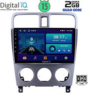 digital iq bxb 1661 gps 9 multimedia tablet oem subaru forester mod 2002 2008 photo