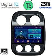 digital iq bxb 1277 gps 10 multimedia tablet oem jeep compass patriot mod 2007 2016 photo