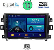 digital iq bxb 1456 gps 10 multimedia tablet oem nissan navara mod 2016gt photo