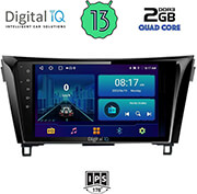 digital iq bxb 1468 gps 10 multimedia tablet oem nissan qashqai mod 2014 2021 photo