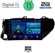 digital iq bxb 1721 gps 10 multimedia tablet oem toyota hilux mod 2017gt photo