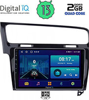 digital iq bxb 1747 gps 10 multimedia tablet oem vw golf 7 mod 2013 2020 photo