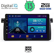 digital iq bxb 1042 gps 9 multimedia tablet oem bmw e46 mod 1998 2005 photo