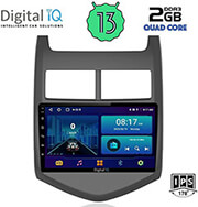 digital iq bxb 1074 gps 9 multimedia tablet oem chevrolet aveo mod 2011 2014 photo