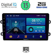 digital iq bxb 1102 gps 9 multimedia tablet oem dacia duster mod 2012 2019 photo