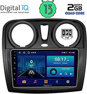 digital iq bxb 1112 gps 9 multimedia tablet oem dacia dokker 2012gt photo