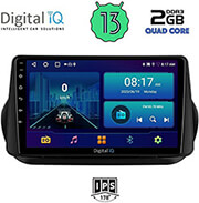 digital iq bxb 1142 gps 9 multimedia tablet oem citroen  fiat  peugeot mod 2008 2018 photo