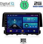 digital iq bxb 1191 gps 9 multimedia tablet oem honda civic mod 2016gt photo