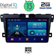 digital iq bxb 1389 gps 9 multimedia tablet oem mazda cx7 mod 2006 2012 photo