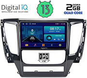 digital iq bxb 1447 gps 9 multimedia tablet oem mitsubishi pajero mod 2013gt photo