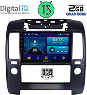 digital iq bxb 1454 gps a c 9 multimedia tablet oem nissan navara d40 mod 2006 2011 me a c photo