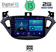 digital iq bxb 1486 gps 9 multimedia tablet oem opel adam corsa e mod 2014 2021 photo