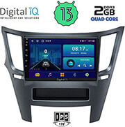 digital iq bxb 1667 gps 9 multimedia tablet oem subaru legacy  outback mod 2009gt photo