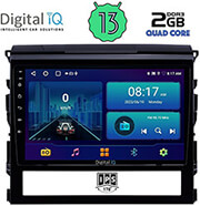 digital iq bxb 1725 gps 9 multimedia tablet oem toyota landcruiser mod 2016 2019 photo