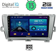 digital iq bxb 1726 gps 9 multimedia tablet oem toyota prius mod 2009 2015 photo