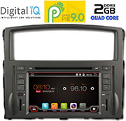 digital iq 9038 gps 7 dvd multimedia oem mitsubishi pajero 2006 2013 photo