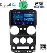 digital iq bxb 1293 gps 9 multimedia tablet oem jeep wrangler mod 2006 2011 photo